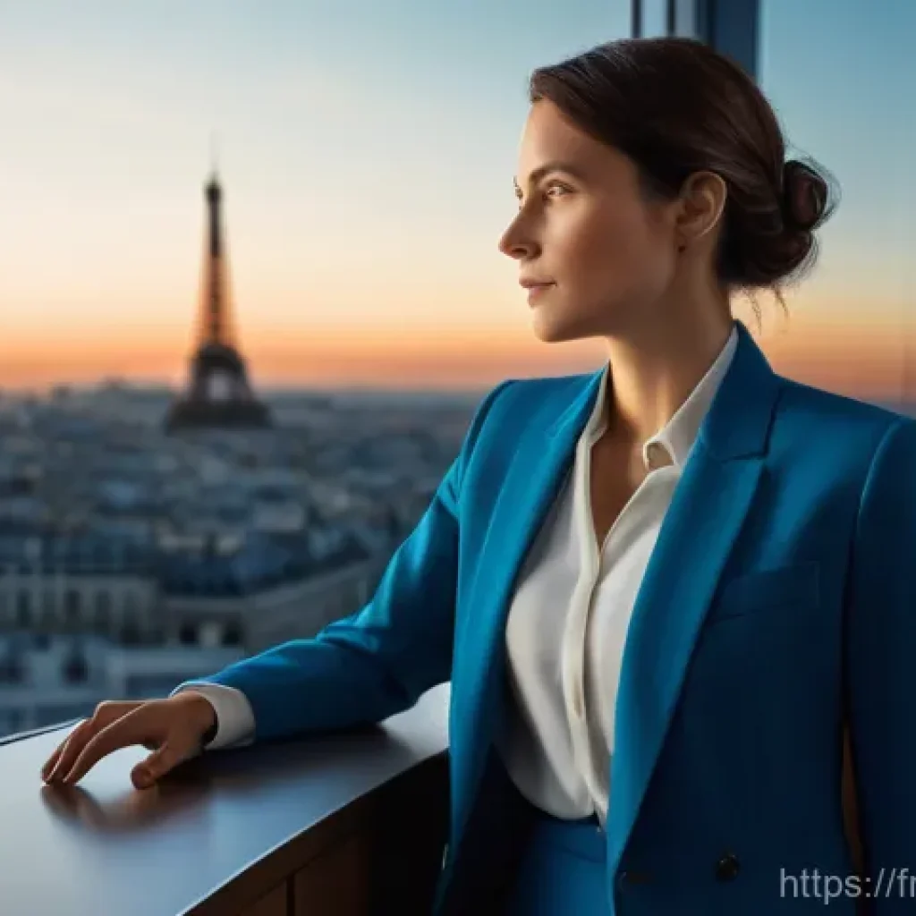 보험중개사와 고객 데이터 보호 - **Prompt 1: The Secure Digital Treasure**
A sophisticated French woman in her early thirties, dr...