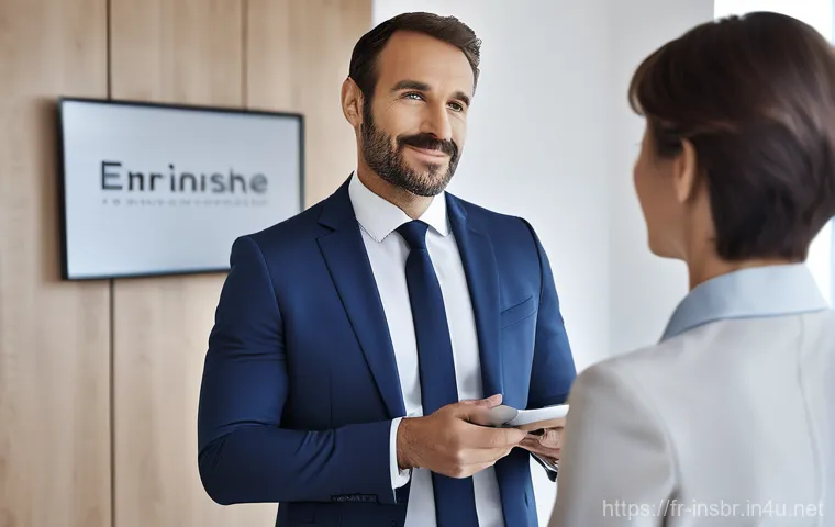 보험중개사 경력 관리의 중요성 - A diverse group of French insurance professionals, dressed in stylish business attire, are engaged i... 보험중개사 경력 관리의 중요성 - A diverse group of French insurance professionals, dressed in stylish business attire, are engaged i...