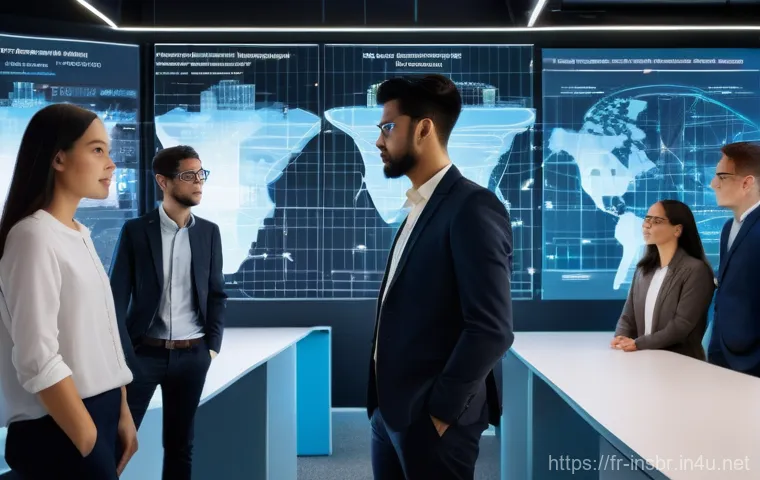 보험중개사 시험과 관련된 최신 데이터 활용 - **Prompt:** A diverse group of young adults, dressed in casual yet professional attire, are intently...